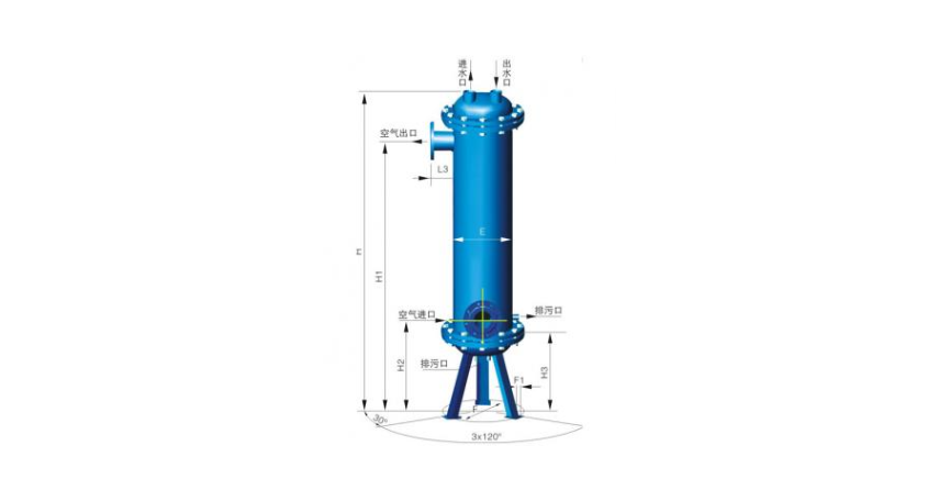 新疆管式水冷式冷却器哪种好,压缩空气后部冷却器