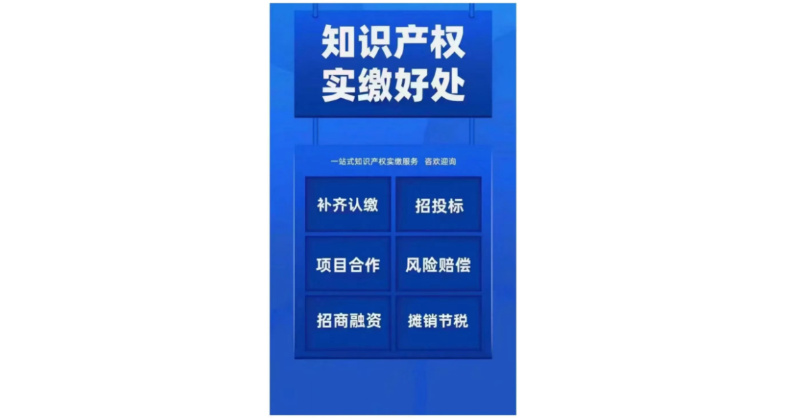 盐田区企业知识产权实缴资本,知识产权实缴